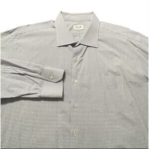 Hamilton Co. Shirt Mens XXL Modern LS Button Down USA Gingham Plaid Pink & Blue